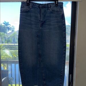 Cotton On Indigo Straight Leg Jeans
